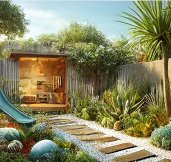 Family-Friendly Backyard
